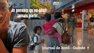 Miniature : Je pensais qu'on n'allait jamais partir en Guinée... -JOURNAL DE BORD 🇬🇳 -EP1