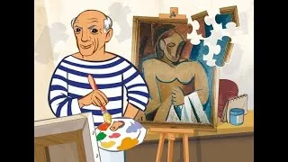 Miniature : Pablo Picasso 🎨 Présentation de l'artiste pour les enfants du primaire 👩‍🏫.