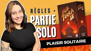 Miniature : RÈGLES + PARTIE SOLO SUB TERRA II - NUTS PUBLISHING | Mes plaisirs solitaires