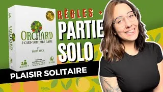 Miniature : RÈGLES + PARTIE SOLO ORCHARD - SIDE ROOM GAMES | Mes plaisirs solitaires