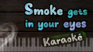 Miniature : Smoke Gets in your Eyes🎤 Karaoké / Piano jazz🎹 (Gb/ 62 bpm) Jérôme Kern (1933) /Paroles en anglais