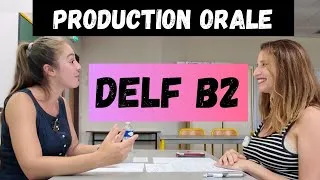 Miniature : 🇫🇷 DELF B2 2025 - Simulation examen complet de PRODUCTION ORALE - 2 exercices ✅💯#delfb2 #delfdalf