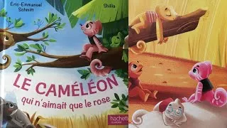 Miniature : Il est temps de lire Le caméléon qui n'aimait que le rose 🩷 