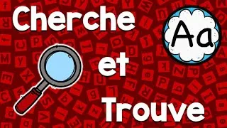 Miniature : Cherche et Trouve:  La lettre A // Apprendre l'alphabet // Pause Active