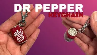 Miniature : J'ai transformé une canette de Dr Pepper en porte-clé (Le résultat est fou !)