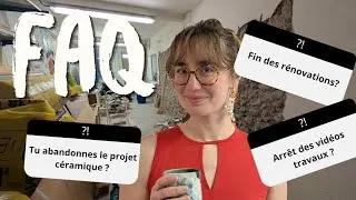 Miniature : F.A.Q - Atelier céramique, rénovations et projets créatifs 