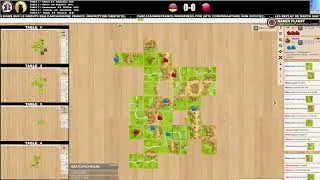 Miniature : CARCASSONNE | World Cup 202 - Semi Final : Germany - China