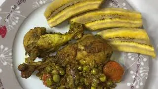Miniature : EXCELLENT POULET SAUTÉ AUX CAROTTES ET PETITS-POIS - CUISINE GABONAISE