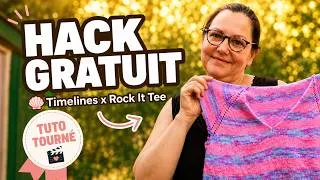 Miniature : 🐚 Le Timelines Tee revisité en version Rock It Tee — un hack tricot tout simple et GRATUIT !