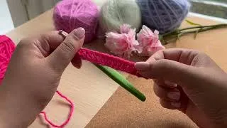 Miniature : LES BASES DU CROCHET I brides / double crochet