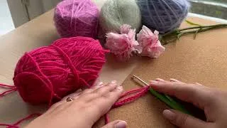 Miniature : LES BASES DU CROCHET I mailles serrées / simple crochet