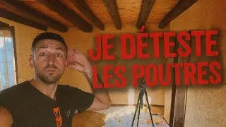Miniature : Je déteste les poutres  ￼#renovation #diy #home #chantier #peinture #travaux #decoration #peintre 