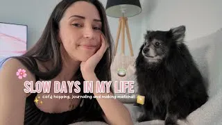 Miniature : VLOG: slow days in my life 🌸 balade, café, journaling & making matcha at home!