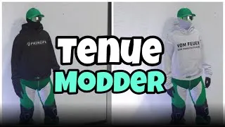 Miniature : Magnifique Tenue MODDER De COURSE VERTE ! GTA Online