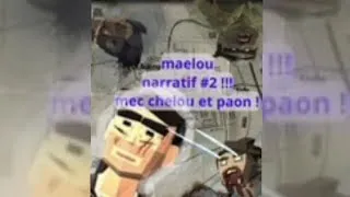 Miniature : mec chelou et paon ! - narratif #2 #thewalkingzombie2 #narration
