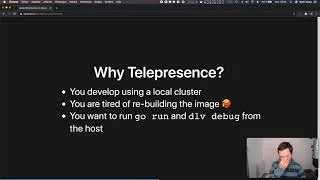 Miniature : Telepresence for a fast feedback loop & debugging cert-manager with delve