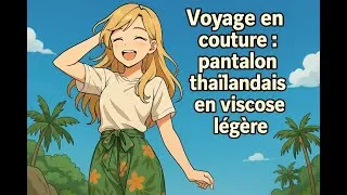 Miniature : Coudre un pantalon thaïlandais ? Même pas peur !