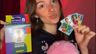 Miniature : ASMR: COUPE DU MONDE⚽️🏟️ (56 stickers panini, ma collection de maillots et mes pronostiques)