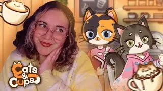 Miniature : JE DEVIENS BARISTA DANS UN COFFEE SHOP TROP MIGNON 🥹 CATS & CUPS