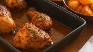 Miniature : Poulet Citron & Ail — Le Dîner Facile Que Tout le Monde Réclame