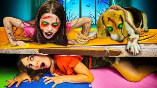 Miniature : Ma famille se transforme en zombies ! Est-ce que je vais survivre ?