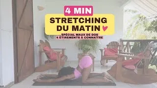 Miniature : Mal de dos -  4 étirements à connaître (4mn)