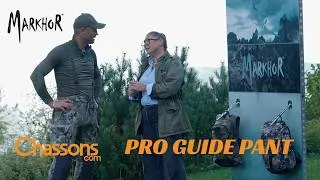 Miniature : Pantalon de chasse PRO GUIDE PANT de Markhor, souple et déperlant