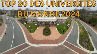 Miniature : TOP 20 DES UNIVERSITÉS DU MONDE 2024 !