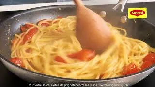 Miniature : De délicieuses spaghettis avec le nouveau bouillon KUB® Herbes & huile d'olive MAGGI® 🍝