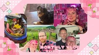 Miniature : ASMR FR - Monthly VLOG - Juin 2026 - On a beaucoup trop mangé !!!