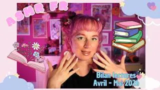 Miniature : ASMR FR - Bilan lectures de Avril et Mai 2026 (cosy fantasy, manga, contes, romantasy,…) + Concours