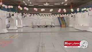 Miniature : Soirée Fluo - Transformation de la salle