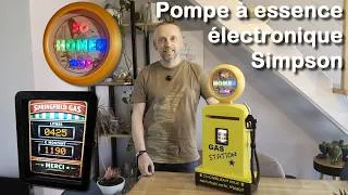 Miniature : Je fabrique une pompe à essence urne électronique Simpson