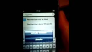 Miniature : IPod touch: face cache