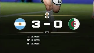 Miniature : FIFA World Cup 2026 Argentina Vs Algeria 3 0  Goals Full highlights, Skills