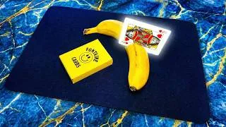 Miniature : COUPER une banane SANS la toucher ? (Tuto Magie)
