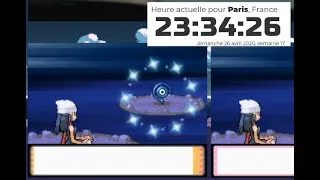 Miniature : [CSHC #7] Shiny Zarbi C après 7180 REs sur Pokémon Perle !