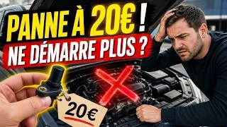 Miniature : "Capteur Vilebrequin HS ? Voiture qui ne Démarre Plus ? Diagnostic & Remplacement ! (Code P0335)"