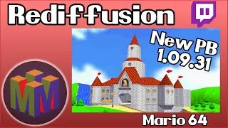 Miniature : [ Molgamess ] New PB 1:09:31 : Super mario 64 Speedrun 70 Star