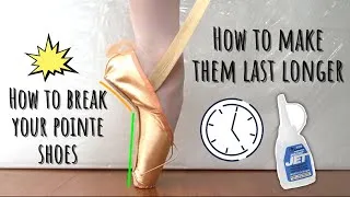 Miniature : Come ROMPERE LE PUNTE 💥 + come FARLE DURARE 🕓 - Pointe shoes guide 3/3
