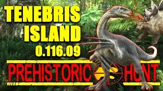 Miniature : UN AVIS SUR TENEBRIS ISLAND (7/7 BASES, 9/9 NOTES) - Prehistoric Hunt ''Hunting Dinosaur Game''