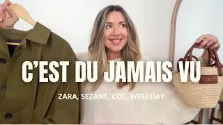 Miniature : Attention : ces nouveautés printemps-été sont incroyables (ZARA, SEZANE, COS, WEEKDAY...)