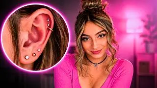 Miniature : 24h dans ma vie : j'ai ajouté 4 piercings 😳 #glowup