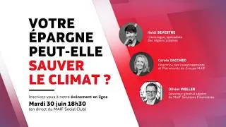 Miniature : [CONFÉRENCE] : Votre épargne peut-elle sauver le climat ? (teaser)