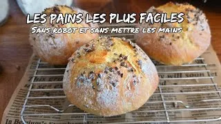 Miniature : Le pain le plus facile que j'aie jamais fait (sans pétrissage) : on mélange, on attend, on cuit