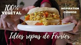 Miniature : Une Journée Dans Mon Assiette Végétale De Février - Idées Repas Inspiration Chinoise