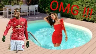 Miniature : POGBA MET UNE JOURNALISTE À L'EAU !!!