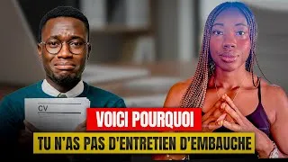 Miniature : 5 Raisons pourquoi tu n'as TOUJOURS pas d'entretien d'emploi (et ce qu'il faut faire)!