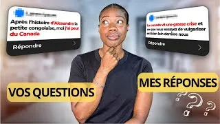 Miniature : Je réponds à vos commentaires!