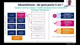 Miniature : Prévention et gestion de l'absentéisme des agents